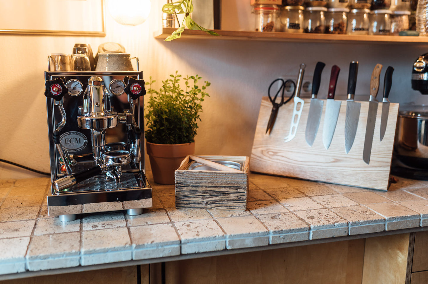 Abklopfkasten Siebträger Altholz Plastikfrei Upcycling